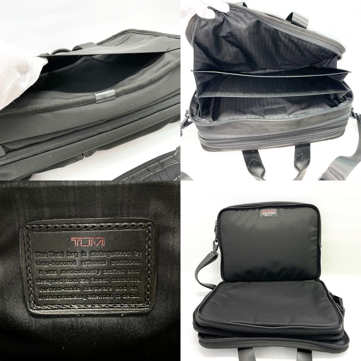 TUMI Alpha T-Pass 2WAY ブリーフケース 26145DH PC収納 ビジネス