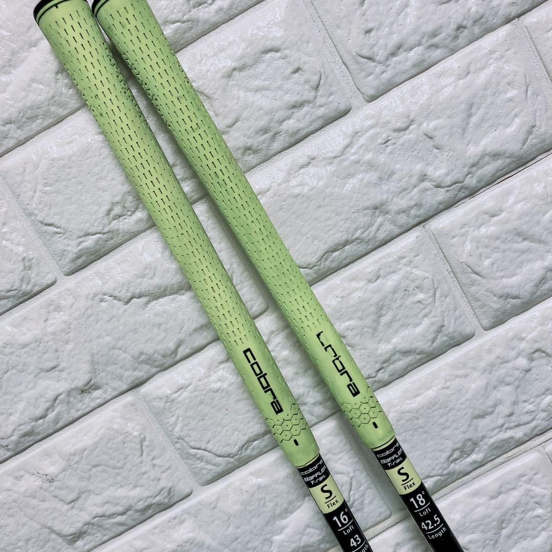 暖かさのある フェアウェイウッド2本セット cobra コブラ BAFFER T-rail 売れ筋