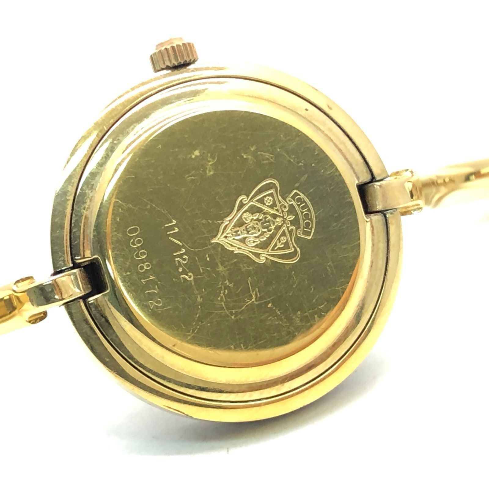 グッチ チェンジベゼル 11/12.2 レディース クォーツ腕時計 箱