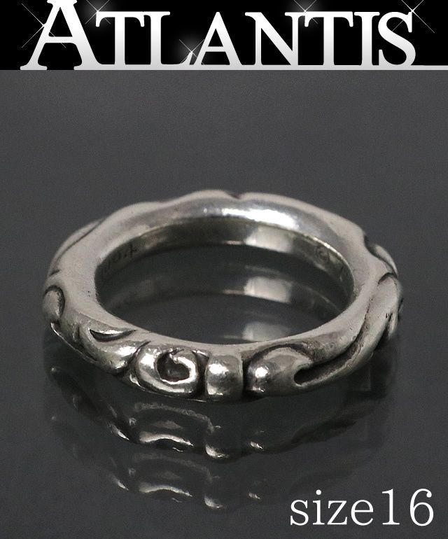 CHROME HEARTS 銀座店 クロムハーツ スクロールバンド リング