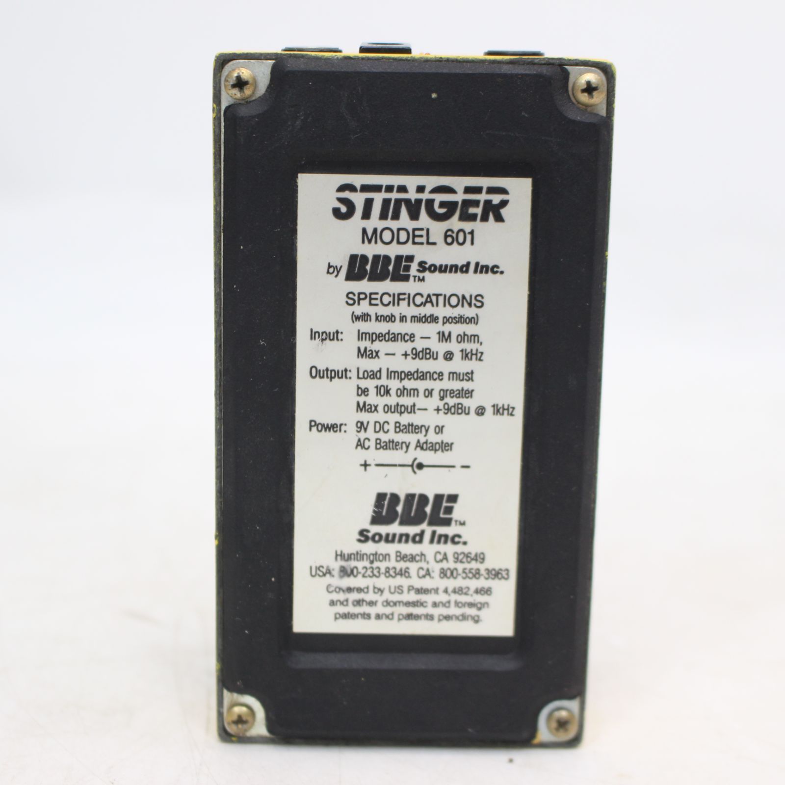 豊富な，高品質 ☆BBE STINGER エフェクター