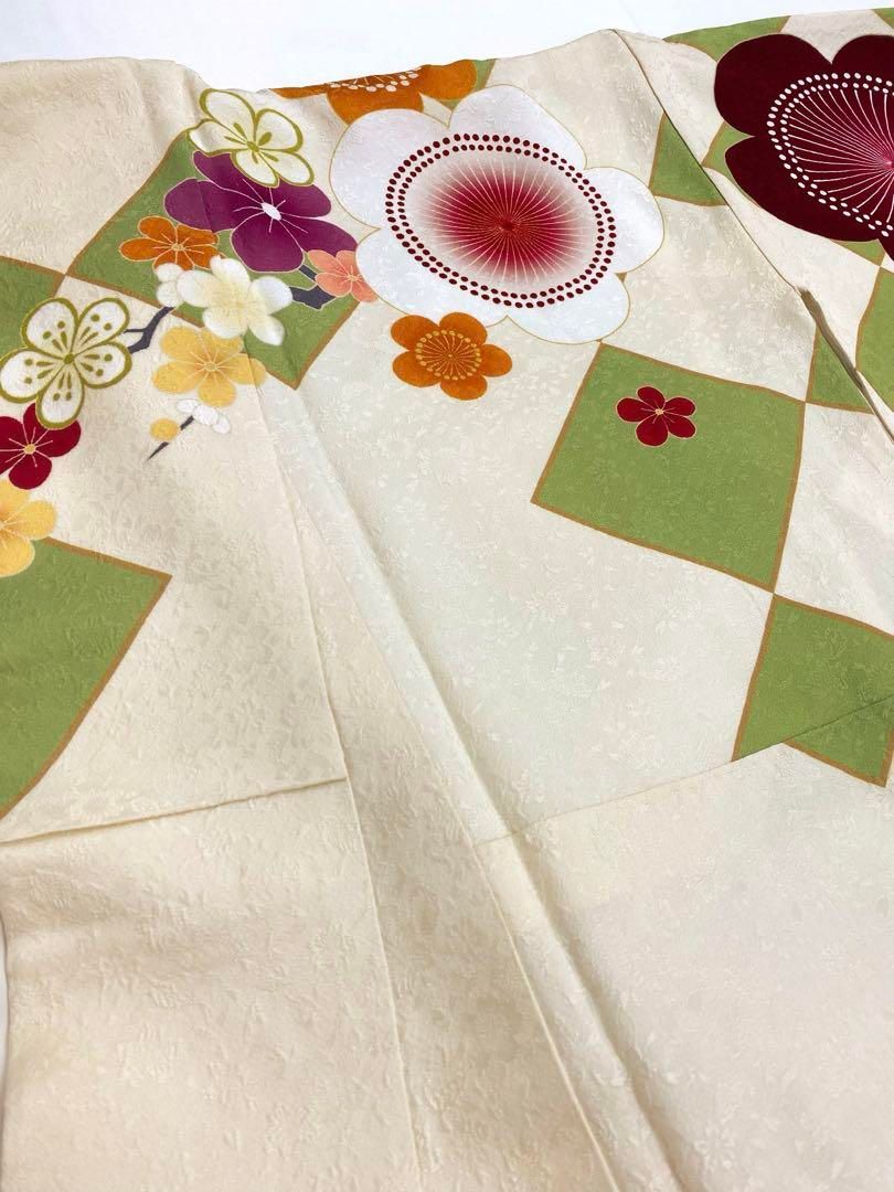 振袖 豪華 刺繍 鶴 梅 紋意匠 身丈174cm 撥水加工済 - メルカリ