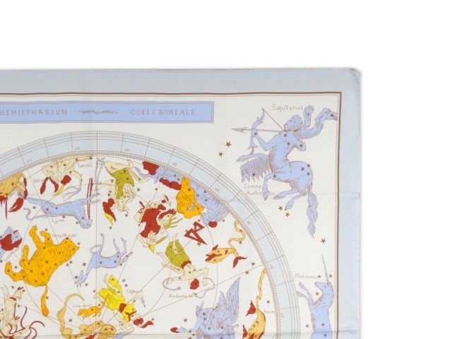 エルメス カレ90 スカーフ 星座柄パズル