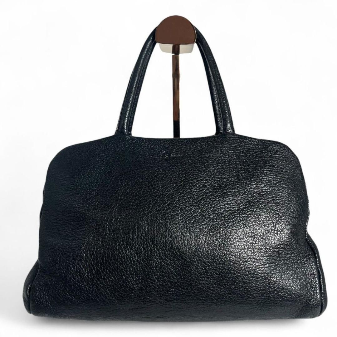 美品 mononogu モノノグ 2way ショルダーバッグ ミニボストン がま口