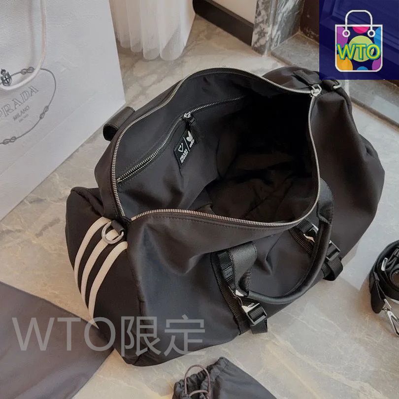 新品】PRADA プラダ × adidas Re-Nylon ダッフルバッグ 黒｜本日