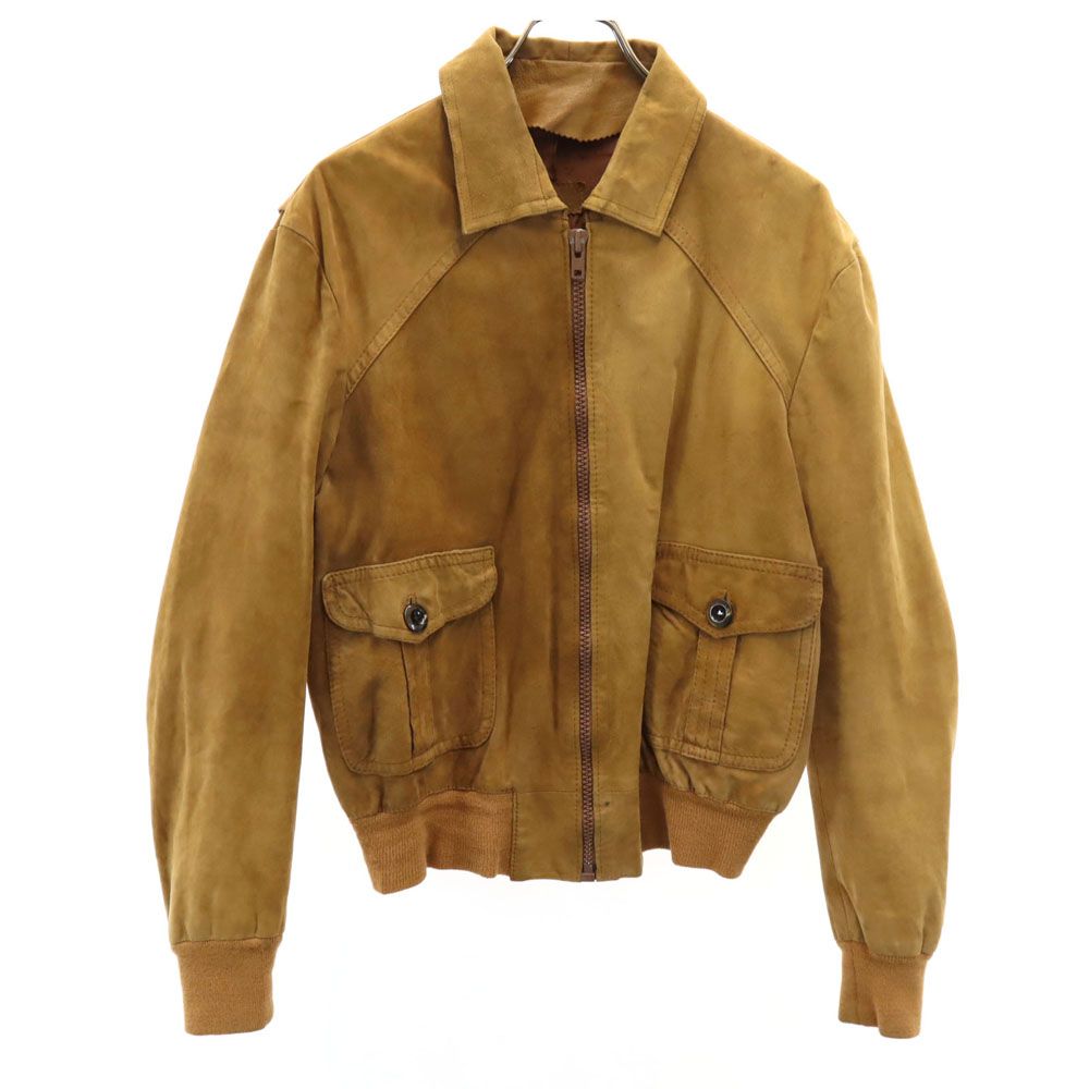 ベラペレ 90s オールド スエードレザージャケット ベージュ VERA PELLE