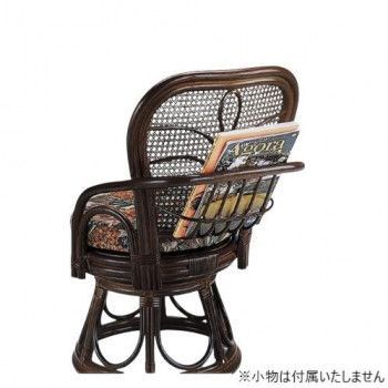 今枝商店 Romantic Rattan 籐ハイバックサポート回転スツール S42B SKLAD-KIRPICHA_RU