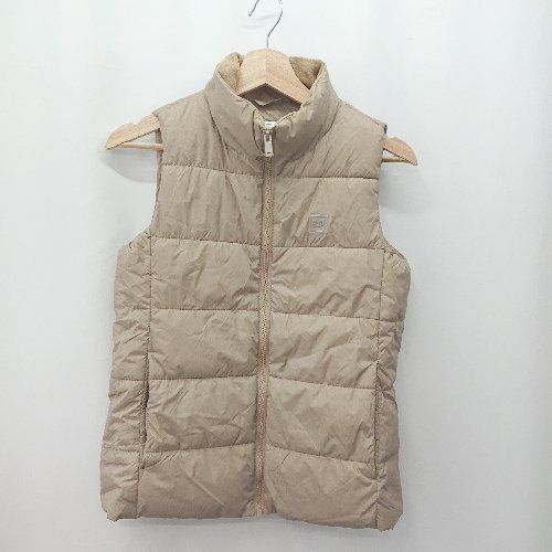 ◇ ⊇ GAP ギャップ ノースリーブ ダウンベスト サイズXXS ベージュ 