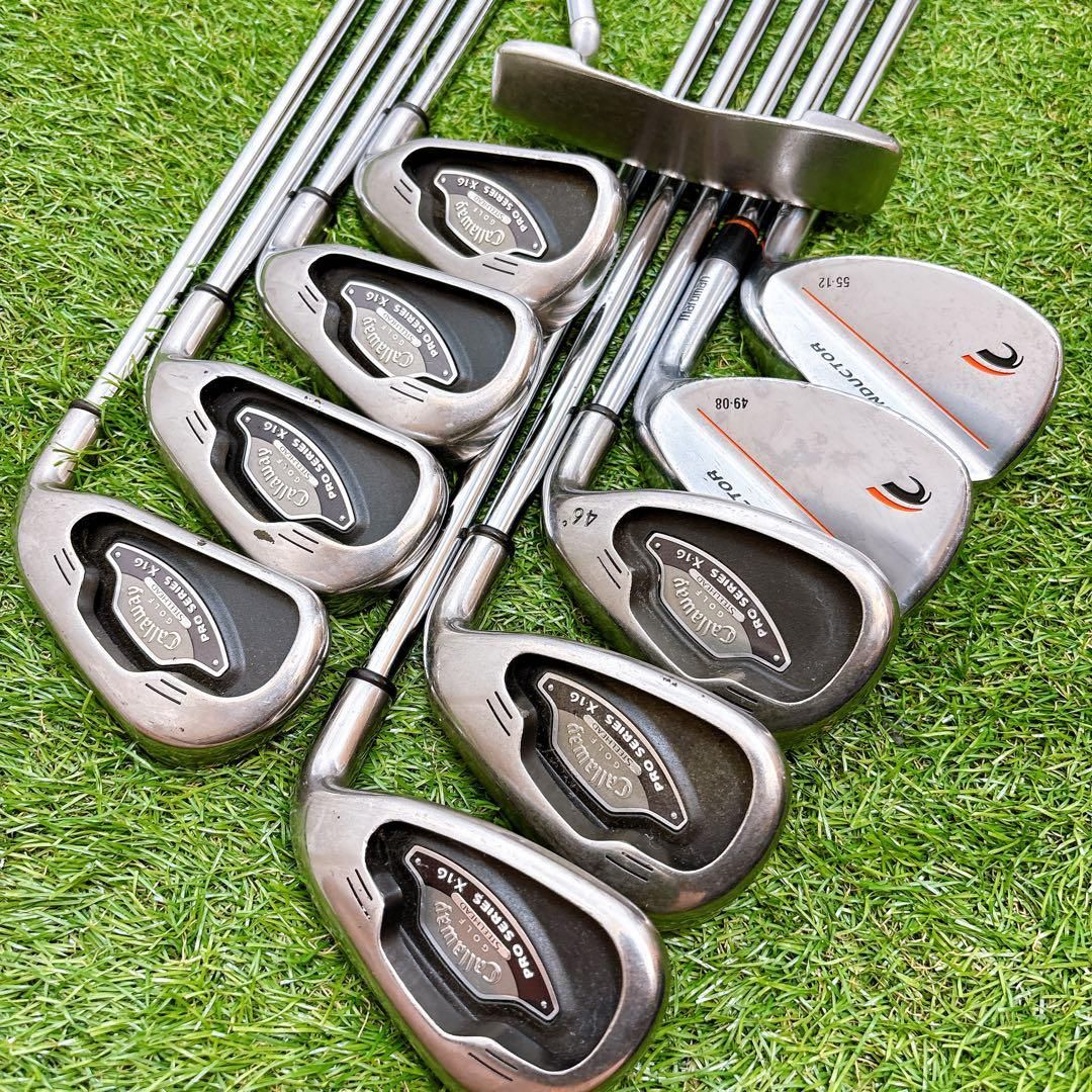 2.キャロウェイ　初心者オススメ　ゴルフクラブ　メンズセット 13本　右利き 19.キャロウェイ初心者オススメゴルフクラブメンズセット13本右利き