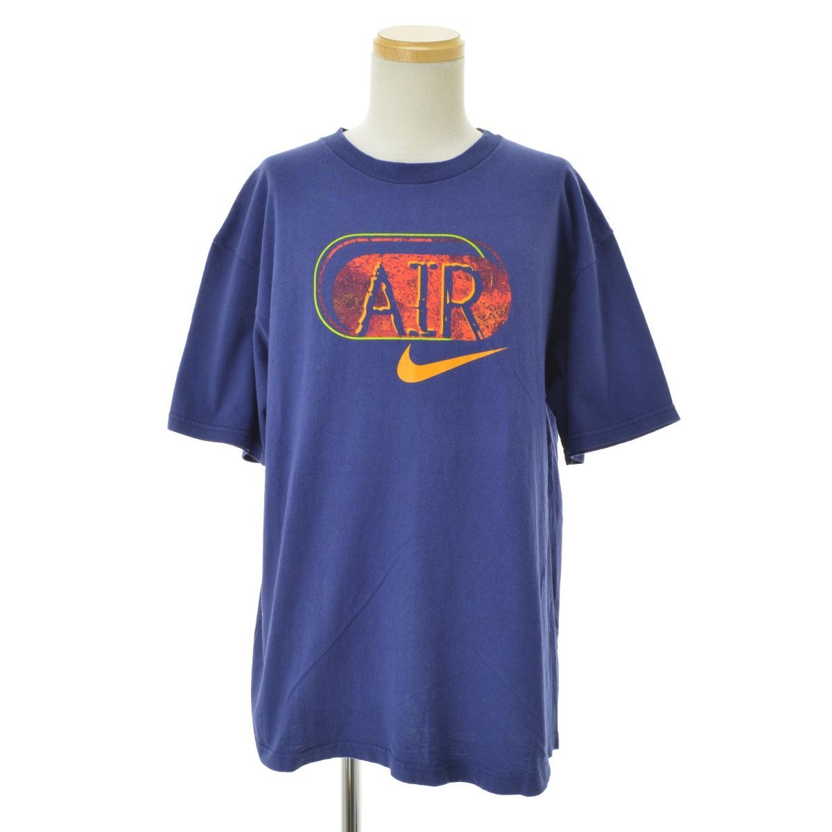 【NIKE】90s USA製 AIR スウォッシュプリント半袖Tシャツ