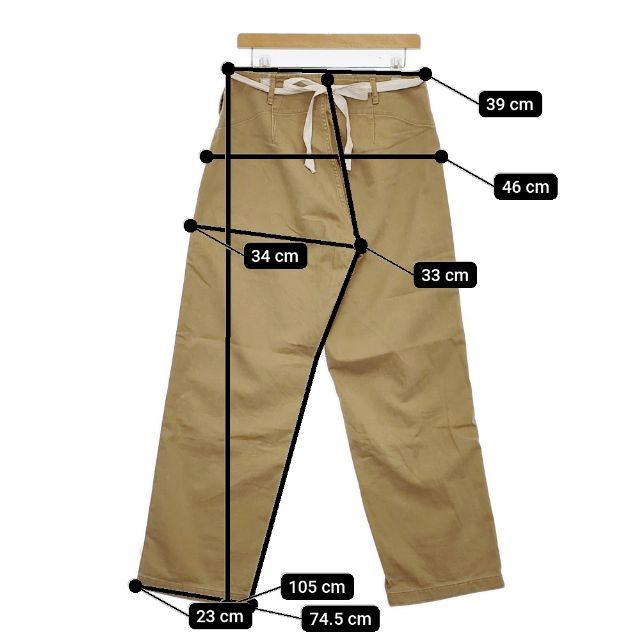 ARCHI   Back Satin Pants  アーキ／バックサテンパンツ archi BACK SATIN PANTS 定価33000円 AS23-G2 バックサテン