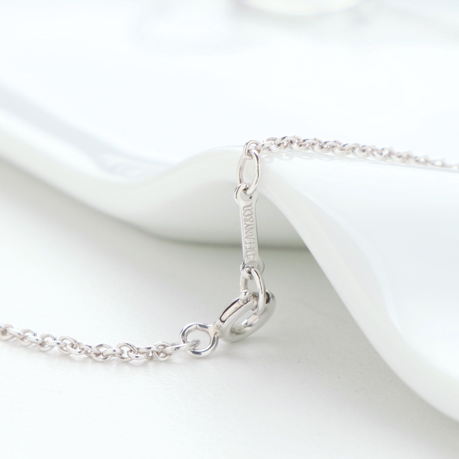 Tiffany\u0026Co ティファニー ダブルループ ラージ ネックレス シルバーRB1905