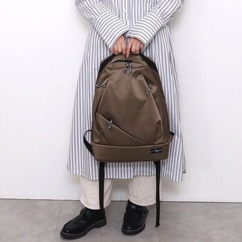 撥水ナイロンリュック A4対応 Nananoel norma 完全防水リュック