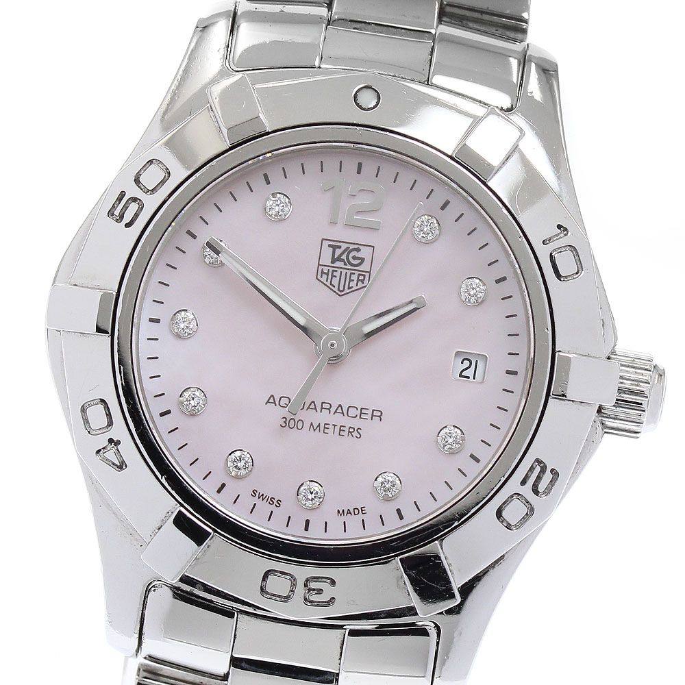タグホイヤー TAG HEUER WAF141A.BA0813 アクアレーサー 10Pダイヤ  