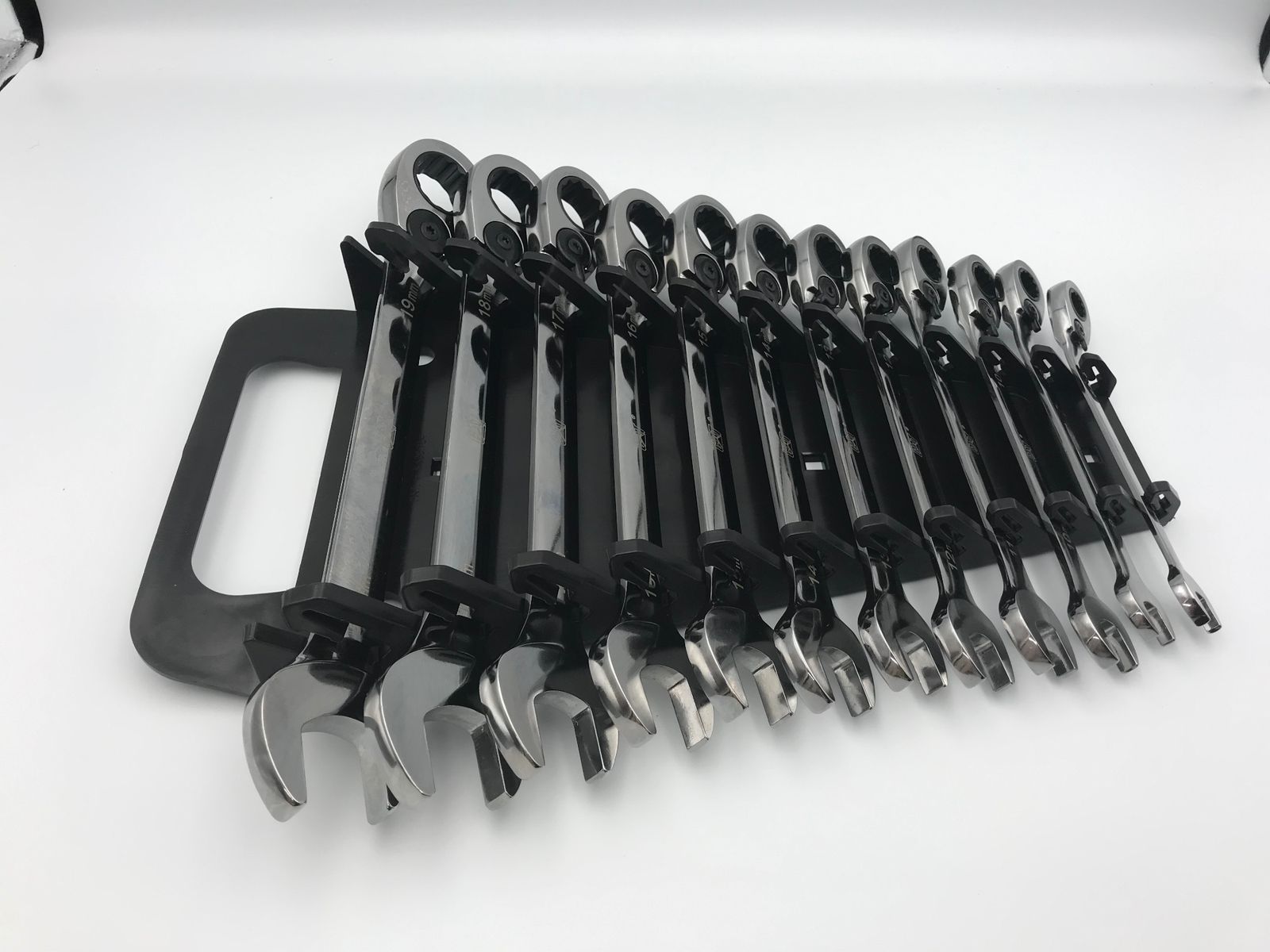 CAT キャタピラー コンビネーションラチェットレンチ 12点セット 8mm-19mm ITLFJLZTTKH4 エコツール小牧インター店 M02