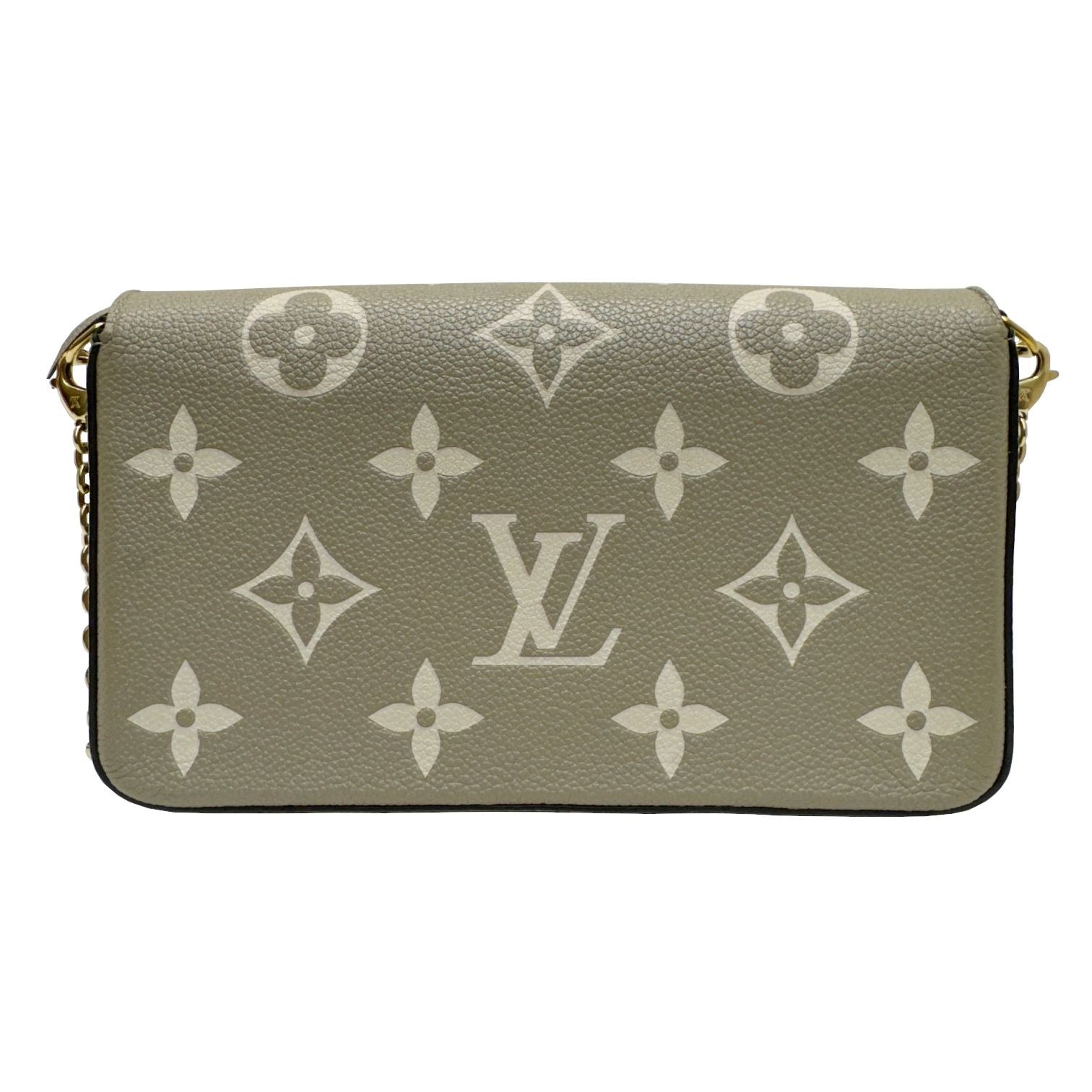 LOUIS VUITTON ルイ ヴィトン ポシェット フェリシー モノグラム アンプラント M82610 M69977 RFID ICチップ トゥルトレール クレーム レザー チェーンバッグ チェーンショルダー レディース