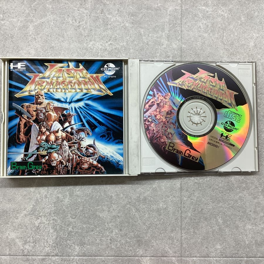 PC-Engine/PCエンジン HuCARD/ラスト・ハルマゲドン LAST ARMAGEDOON ディスク Last Armageddon - The PC Engine Software Bible