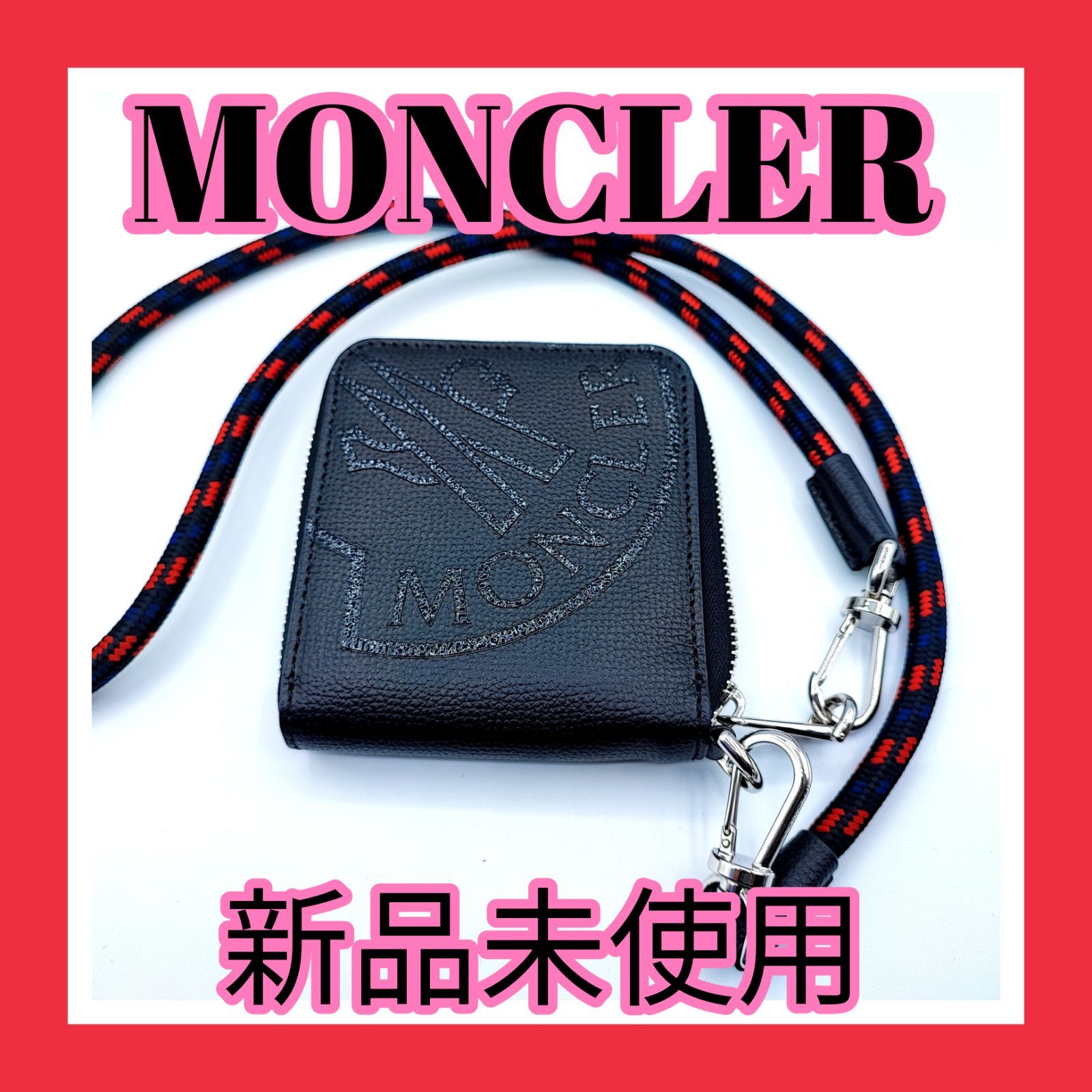 三つ折り財布 ミニウォレット MONCLER - 折り財布