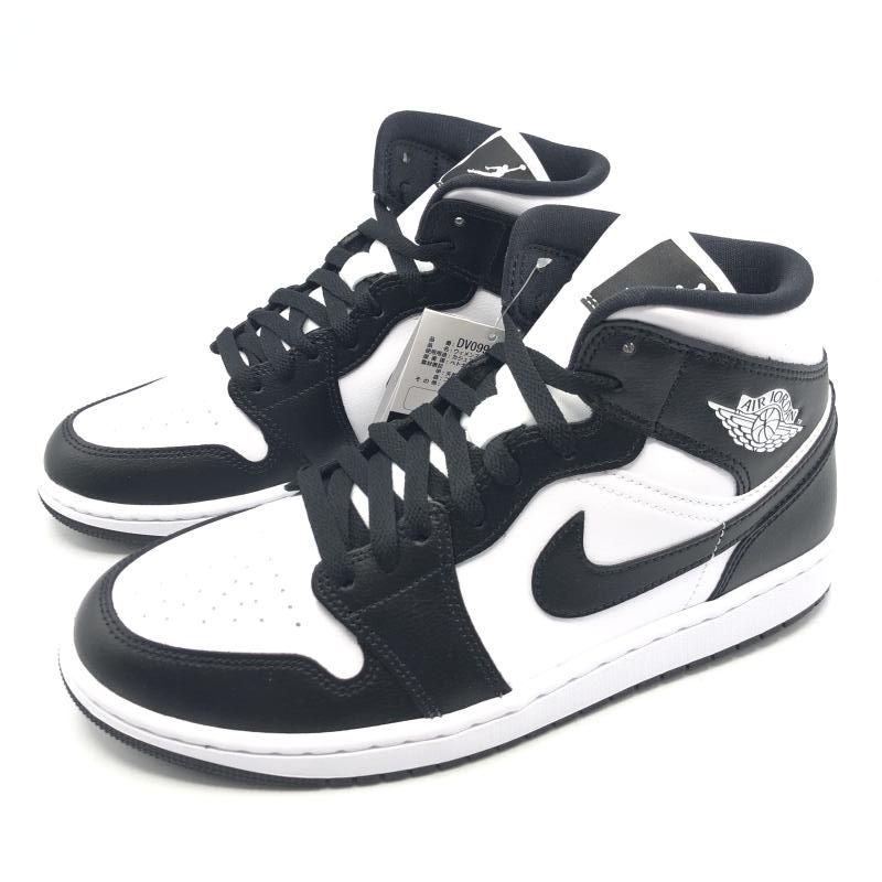 NIKE AIR JORDAN 1 MID ホワイト|ブラック 26.5cm DV0991 101 ナイキ 17
