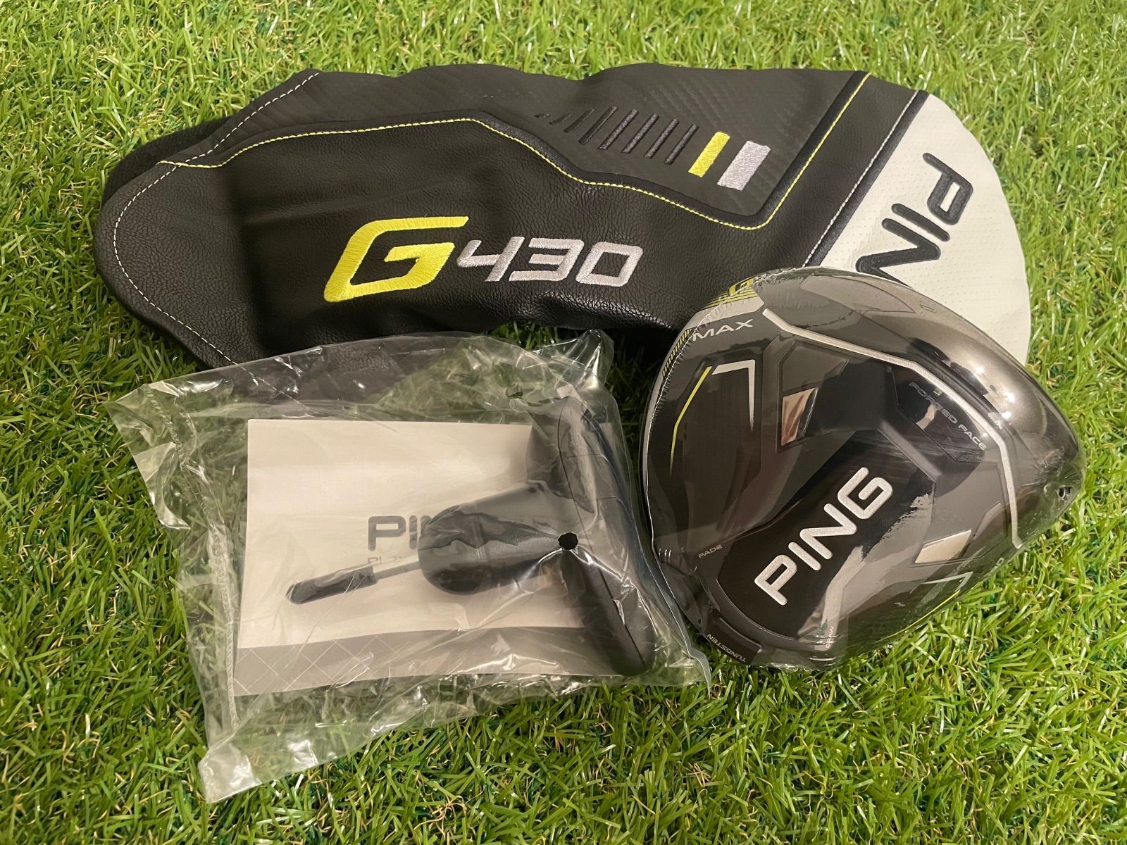 PING G430 MAX ドライバー ヘッド単品 ロフト 10.5 ヘッドカバー レンチ付属 ピン