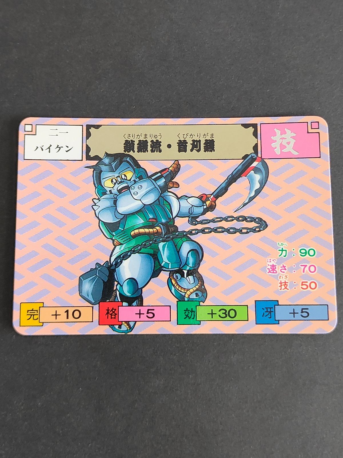 からくりあ剣豪伝ムサシロード ハンゾウ コンドウ バイケン カード