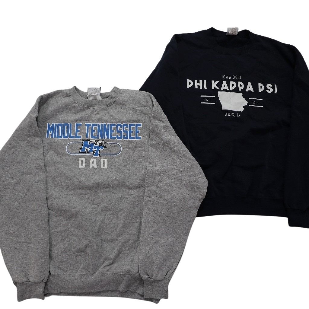 古着卸 まとめ売り チャンピオン Champion スウェット 8枚セット メンズ L フーディー チームロゴ カレッジ風 古着 NC0952