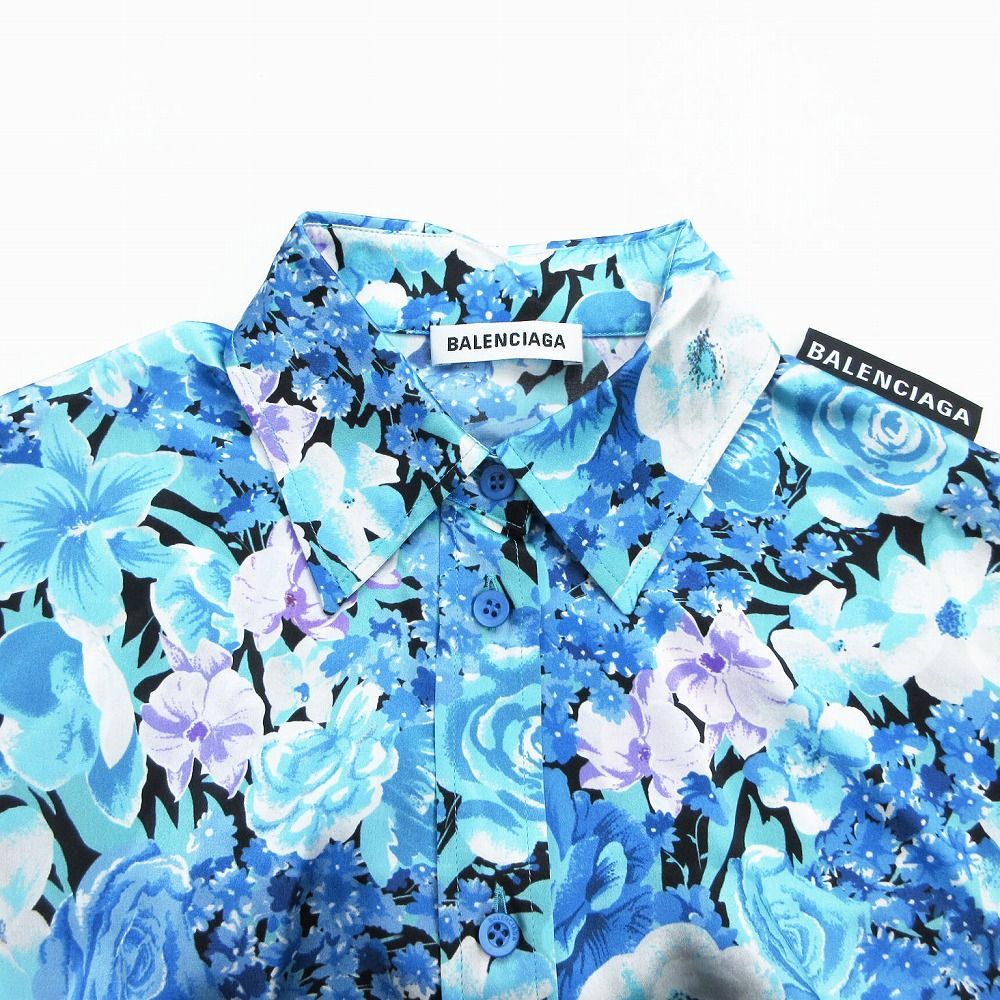 【美品】BALENCIAGA 花柄シルクシャツ 36 CKEiRAhQ12oH.jpg?width=768