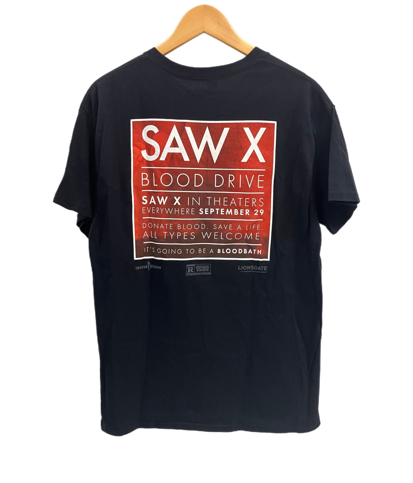 US US古着 SAW X BLOOD DRIVE ソウ エックス ホラー 映画 ムービー 