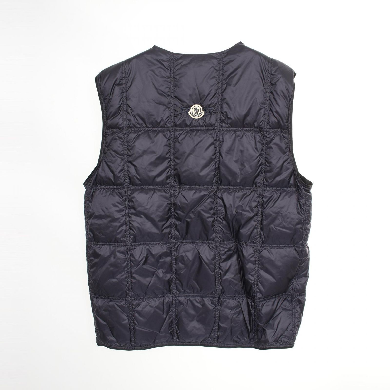 モンクレール MONCLER MONCLER GENIUS 7 FRAGMENT HIROSHI FUJIWARA ダウンベスト 衣料品 アウター ナイロン メンズ ネイビー系 1A00016M61147423 【新品】 モンクレール MONCLER ダウンベスト MONCLER GENIUS 7 FRAGMENT