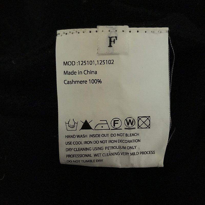 Rick Owens - Rick Owens / リックオウエンス | cashmere 100％ / カシミヤ リブスリーブ ニットワンピース | F | ブラック | レディース Rick Owens - Rick Owens / リックオウエンス | cashmere 100