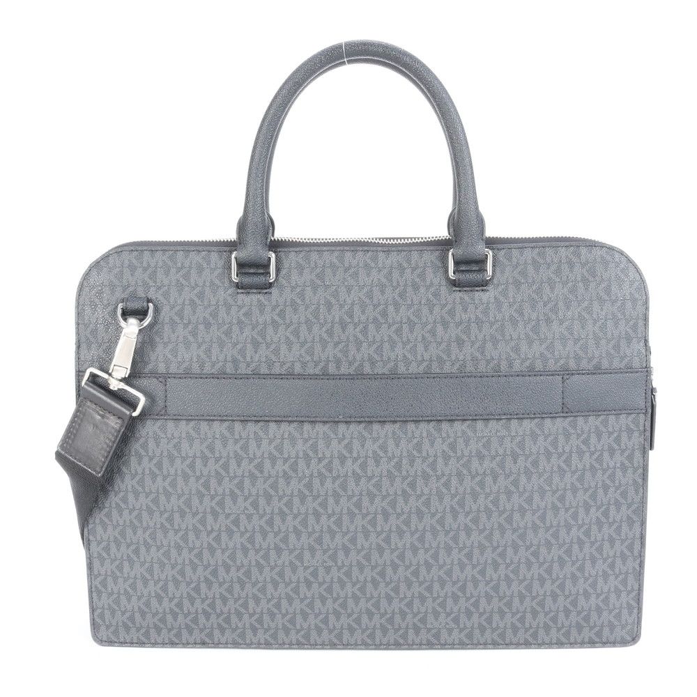 美品 マイケルコース MK モノグラム 2WAY ビジネス バッグ 斜め