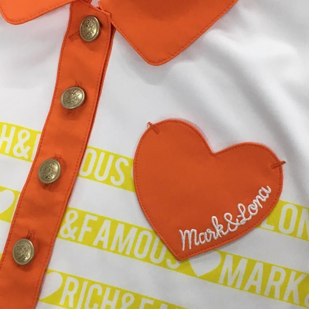 MARK &LONA マークアンドロナ ポロシャツ オレンジ36 S MARK&LONA