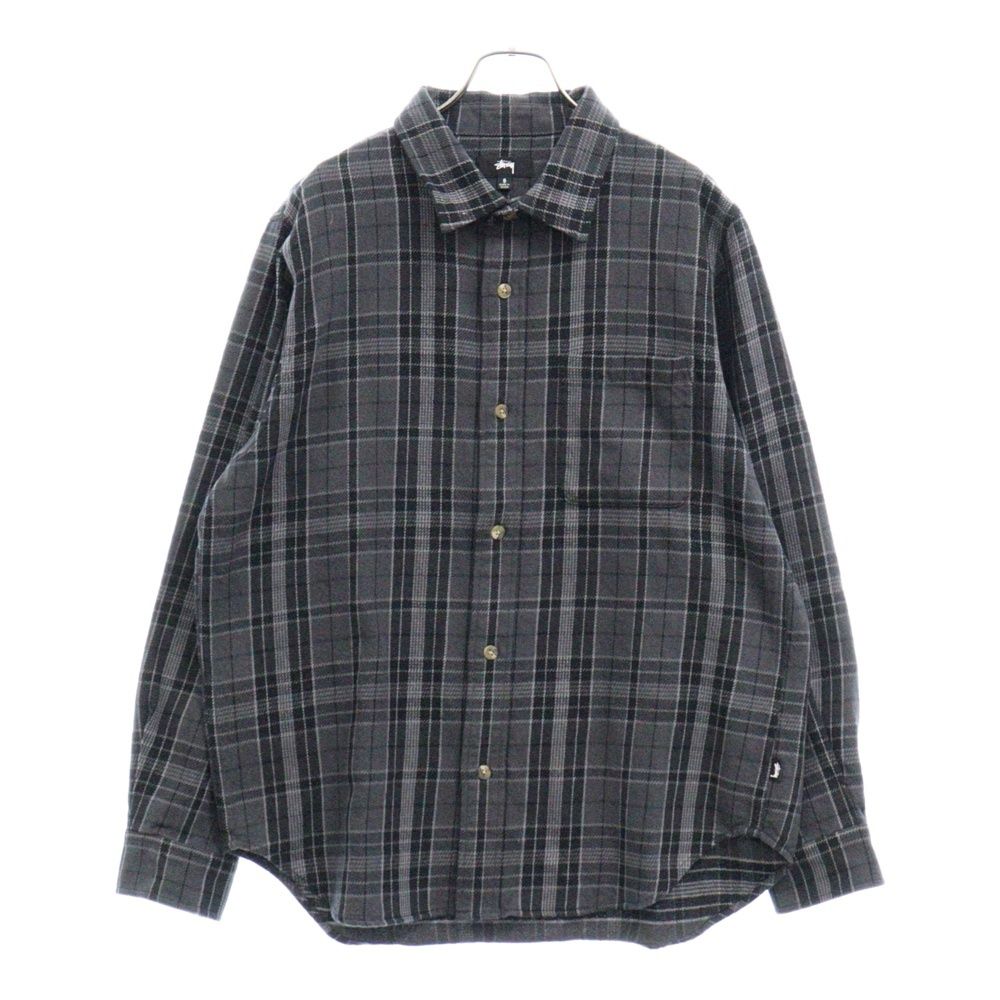 STUSSY Beach Plaid Shirt チェック ネルシャツ グリーン STUSSY（ステューシー）の「Beach Plaid Shirt（シャツ/ブラウス