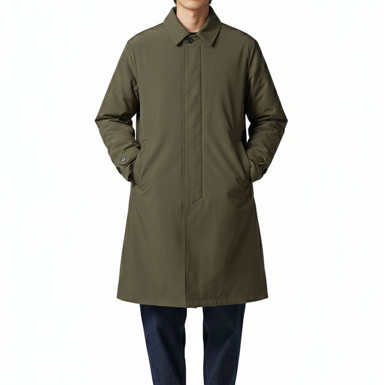 ナンガ NANGA ダウン バルカラーコート ダウンコート ステンカラー