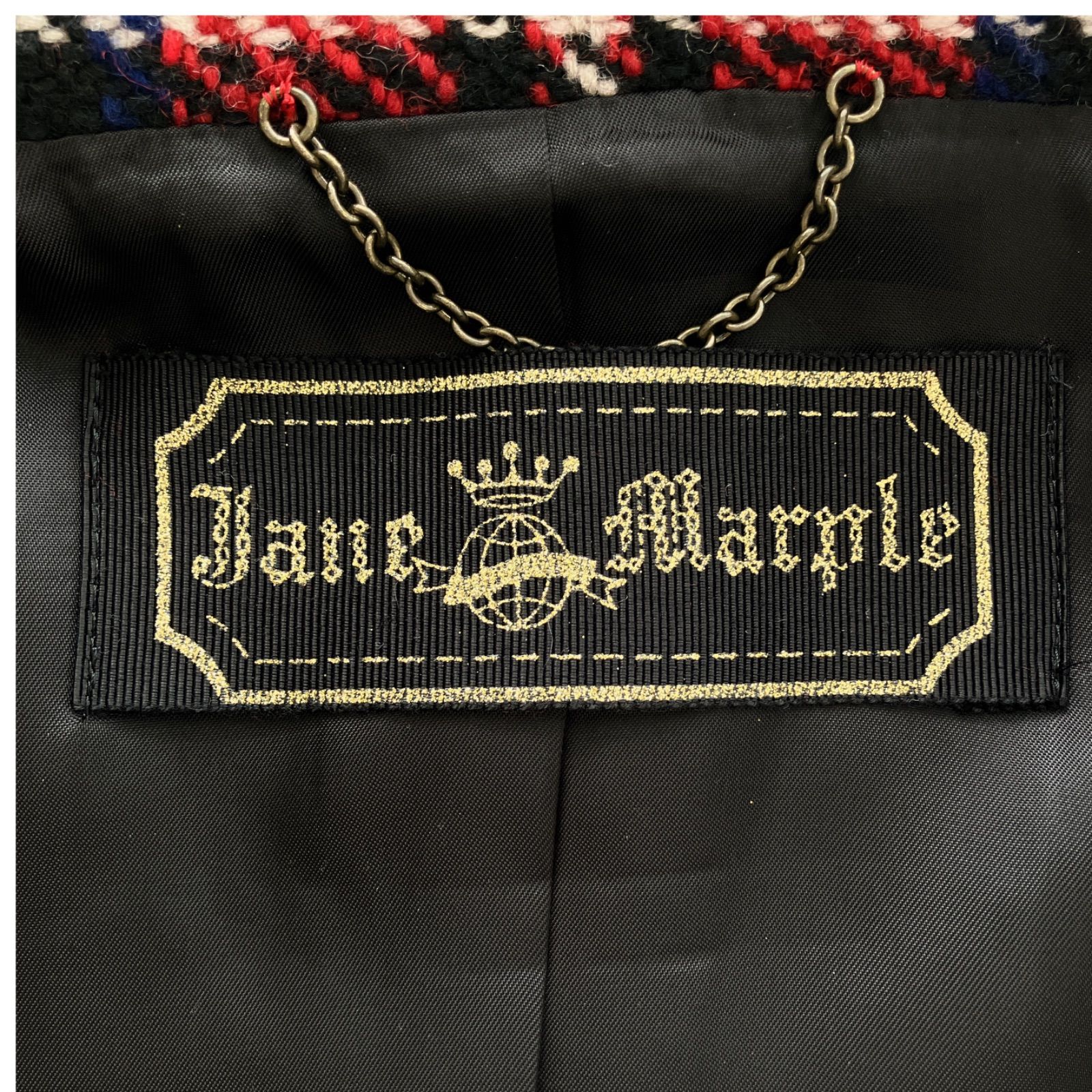 Jane Marple ジェーンマープル ツイード タータン チェック