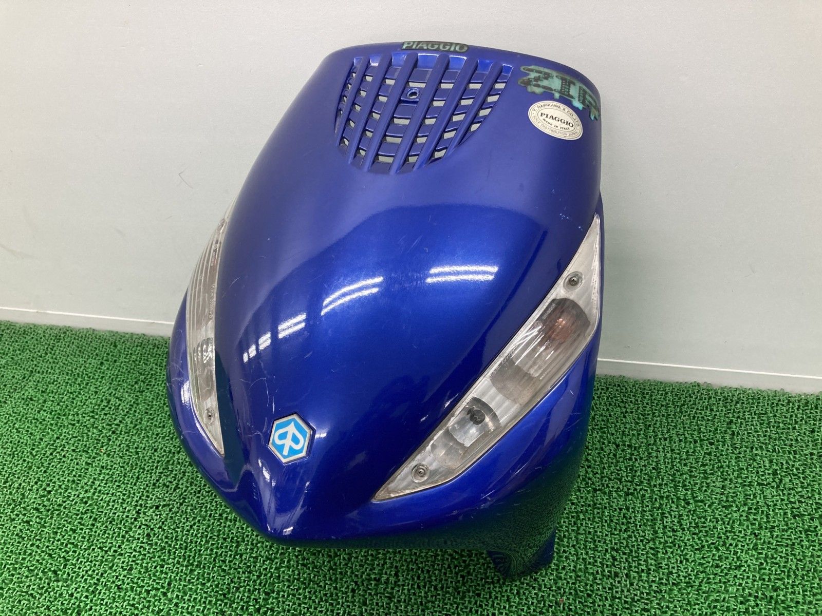 バイク ジップ50 フロントカウル 青 575400 ピアジオ 純正 バイク 部品