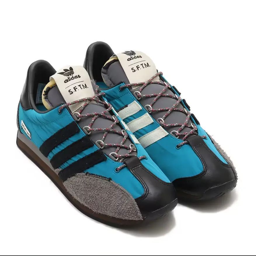 adidas COUNTRY OG SFTM ACTTEA/CBLACK/ASH - メルカリ