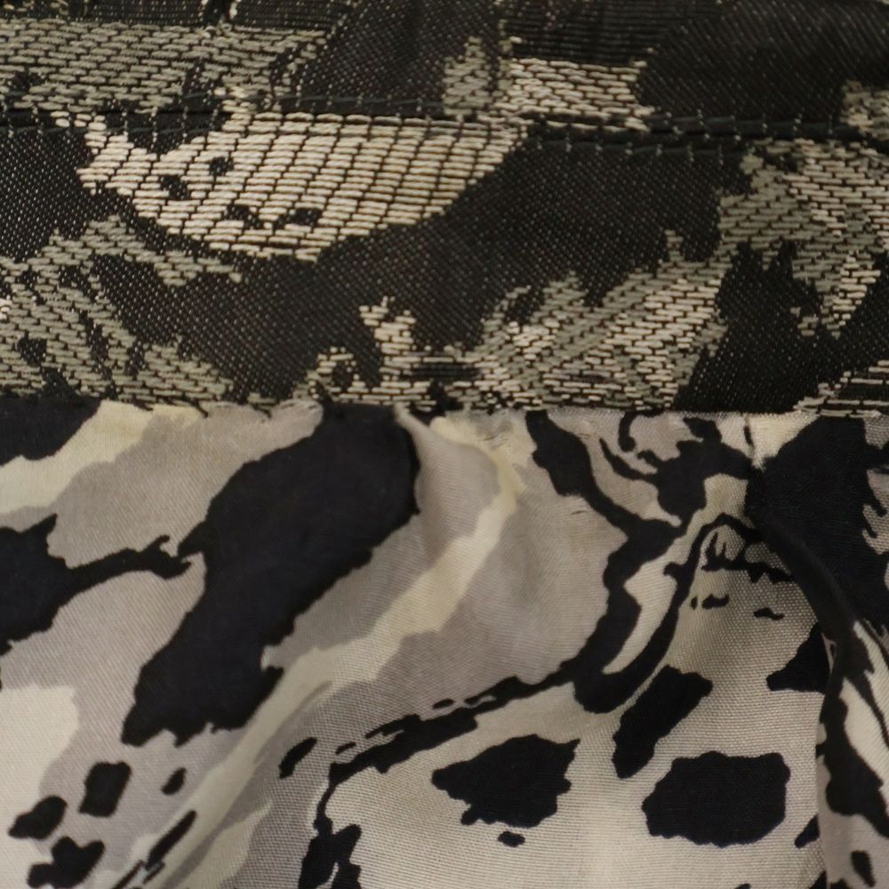 NUMBER (N)INE (ナンバーナイン) 01SS TIME期 スカル総柄 シルク  