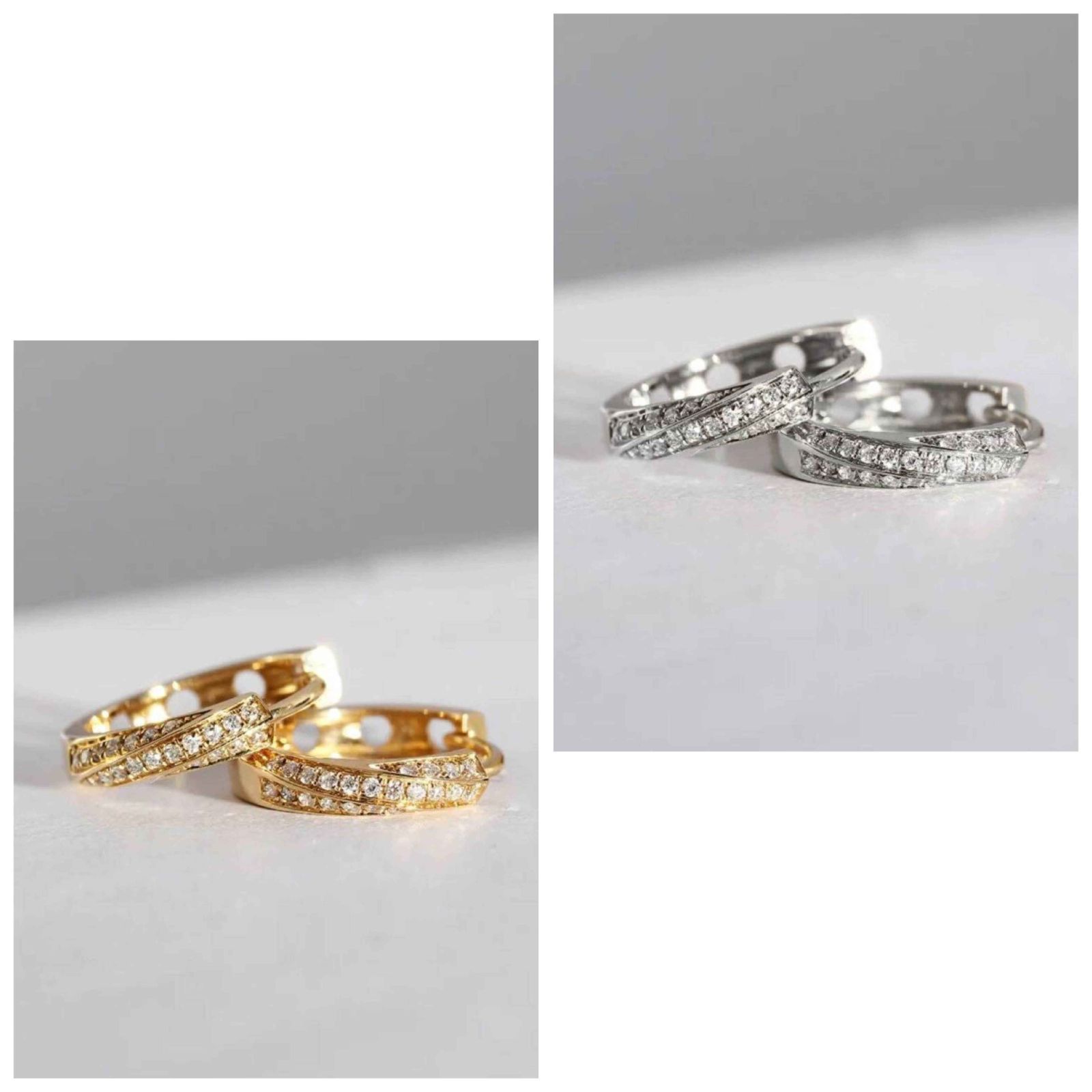 ゴールド シルバー シルバー925 ダイヤ フープピアス パヴェ 上品 華奢 大人 女性 感 エレガント シンプル 輝き 清楚 普段使い フォーマル ギフト 人気 プレゼント おしゃれ 上質 小ぶり 好印象 474 475