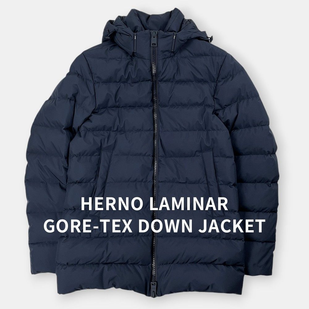 HERNO LAMINAR ヘルノ ラミナー GORE-TEX ウインドストッパー ダウン 