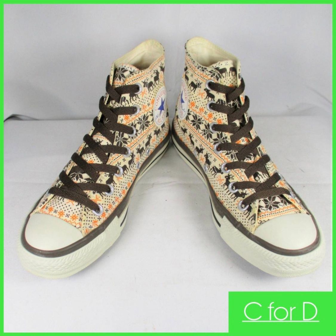 即決☆CONVERSE☆23.5㎝ ハイカットスニーカー コンバース