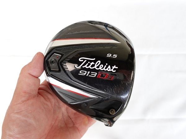 タイトリスト 913D3 9.5° ヘッドのみ 【日本仕様】 タイトリスト 913D3 9.5° ヘッド ヘッドカバーあり レンチあり 913 D3
