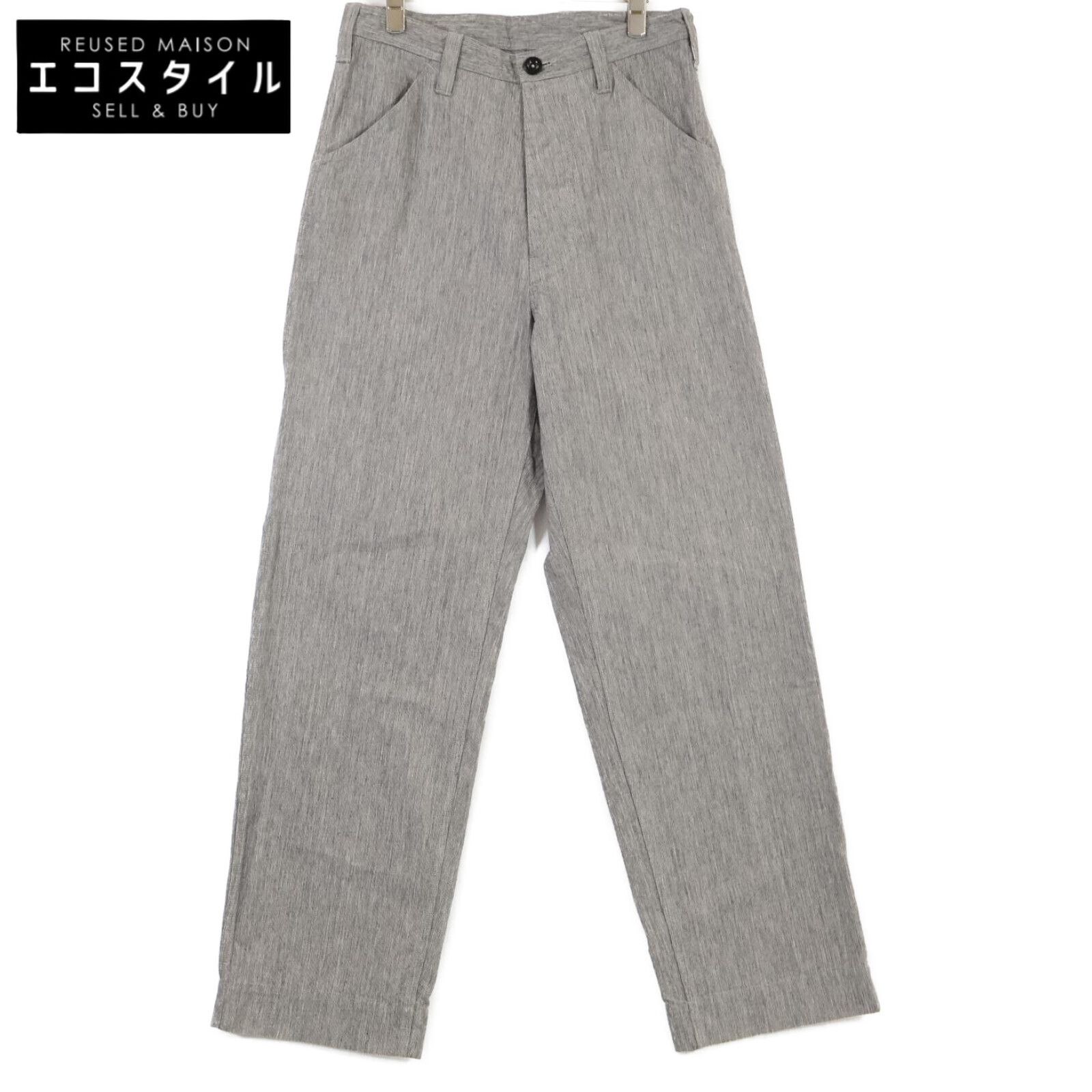 MHL. エムエイチエル 21年製 FADED COTTON TWILL パンツ/ S