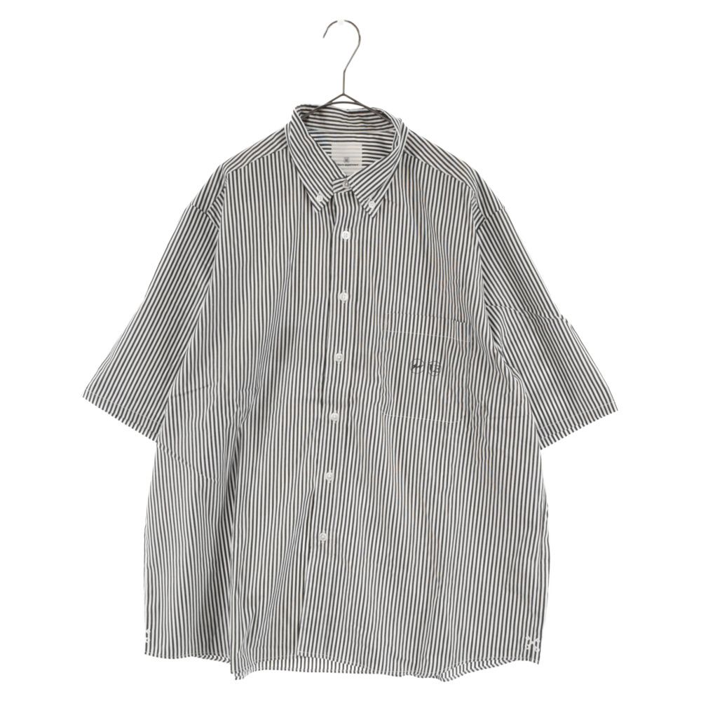 uniform experiment jazzy jay 半袖シャツ ストライプ uniform experiment jazzy jay 半袖シャツ ストライプ