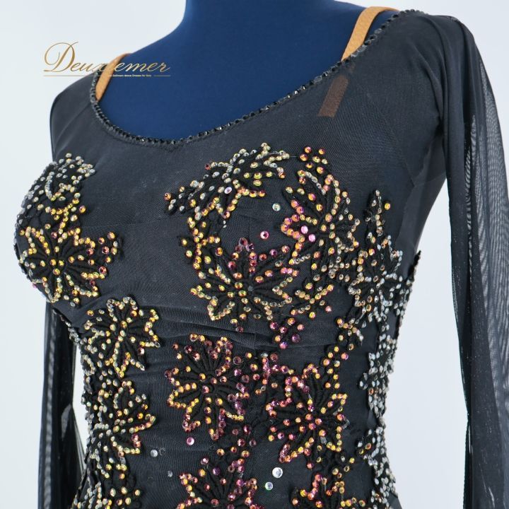 社交ダンス 衣装 スタンダード スタンダードドレス フロート  