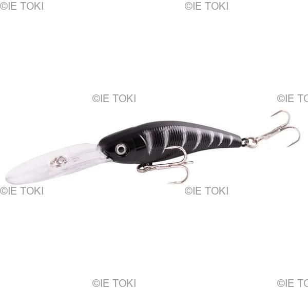 Ailace-釣り用の人工ハードプラスチックベイト,クランク付きの8