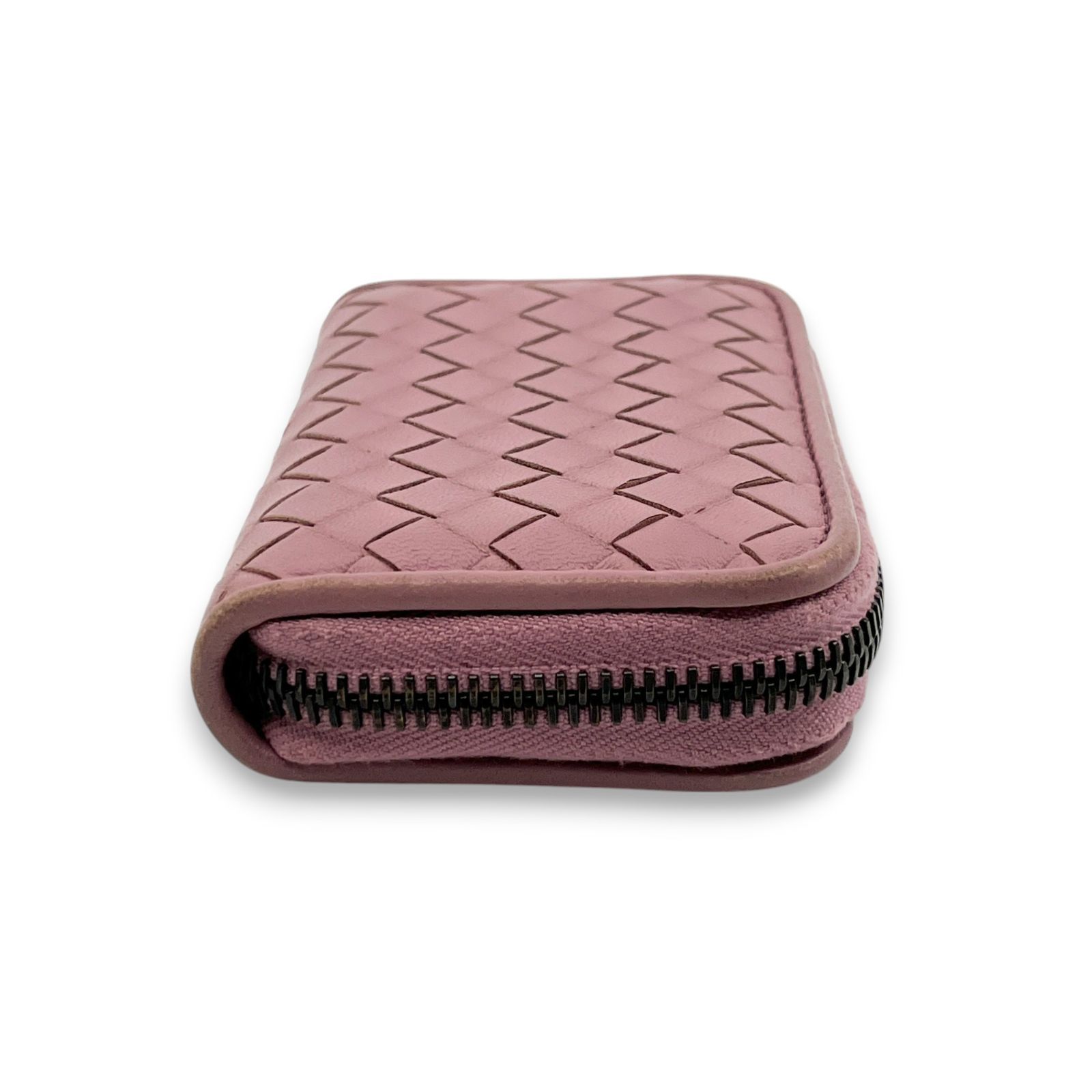 Bottega Veneta ボッテガ ヴェネタ ミニ財布 ピンク - メルカリ
