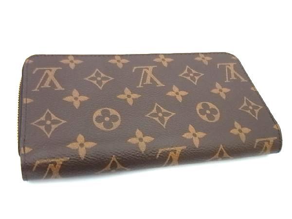 ■極美品■ LOUIS VUITTON ルイヴィトン M60017 モノグラム ジッピーウォレット ラウンドファスナー 長財布 ブラウン系 AF2275UZ