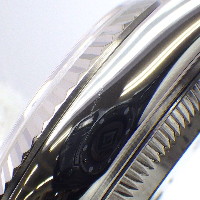 ロレックス Rolex 腕時計 デイトジャスト 26mm 79174NRD P番 2000年製 フルーテッドベゼル ピンクシェル ローマン文字盤 ジュビリーブレス SS K18WG 自動巻き 【中古】 ROLEX - ロレックス Rolex 腕時計 デイトジャスト 26mm 79174NRD P番