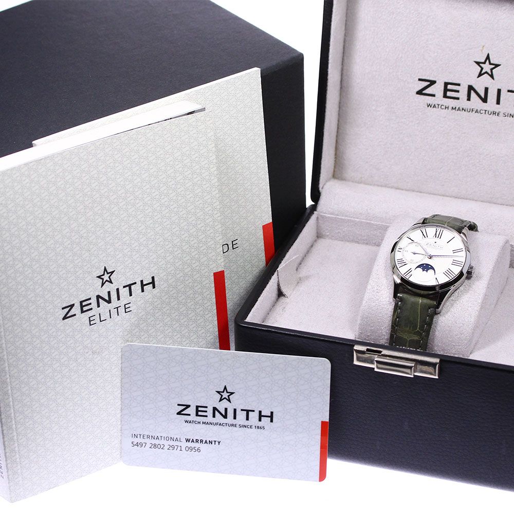 ☆良品☆箱・保証書付き【ZENITH】ゼニス エリート ウルトラシン